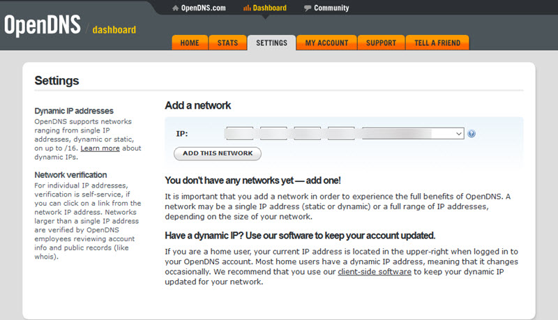 Open DNS tutorial